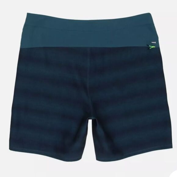 Hurley Men's Blue Swim Trunks - Picture 2 of 7